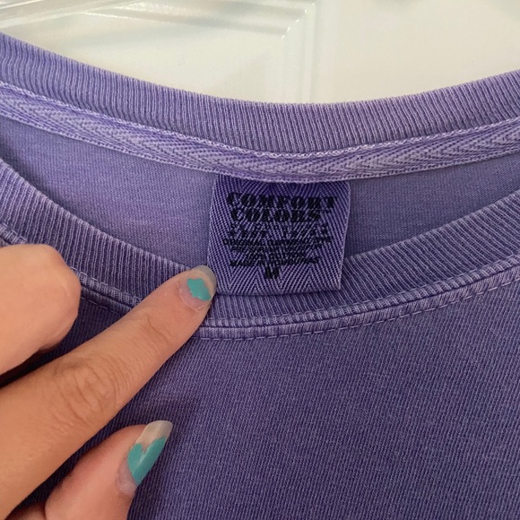 Lavender Long Sleeve Ivory Ella Shirt - Picture 3 of 3